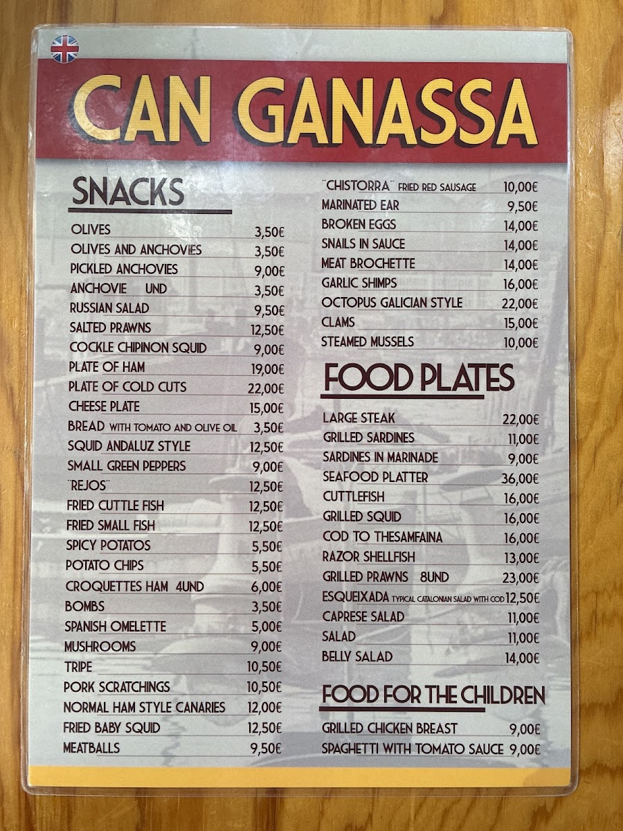 Menu Can Ganassa-1