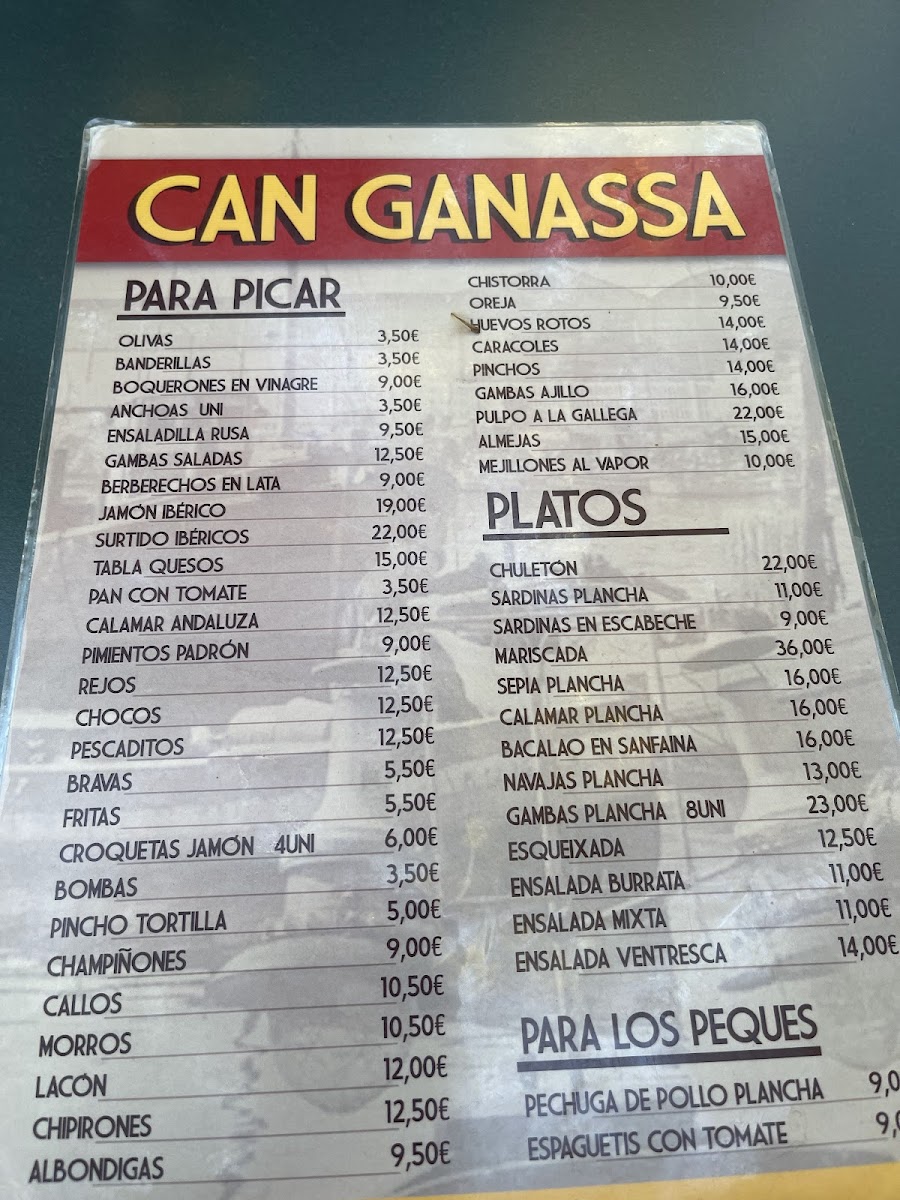 Menu Can Ganassa-3