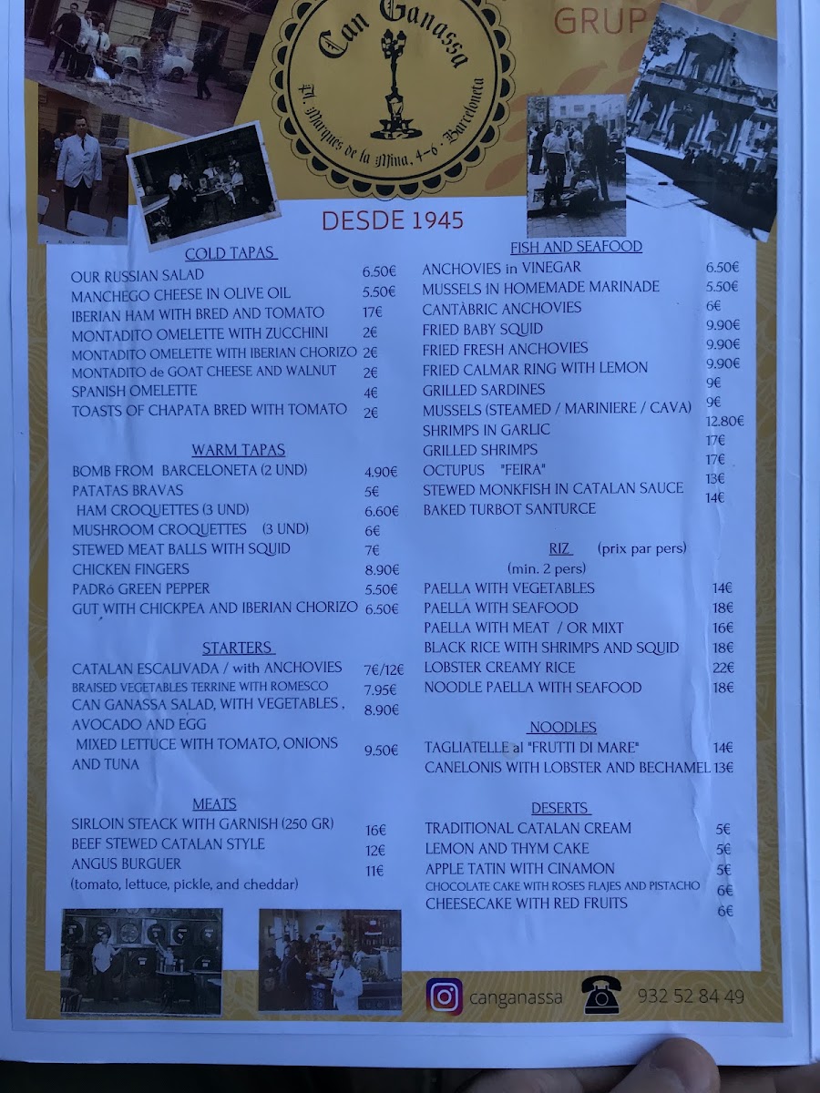 Menu Can Ganassa-9